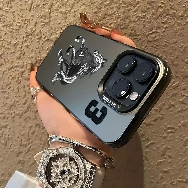 

Horse pattern design phone case for iPhone 17 16 15 14 13 12 11 Pro/ Max/Plus shock-proof rear cover anti-fingerprint