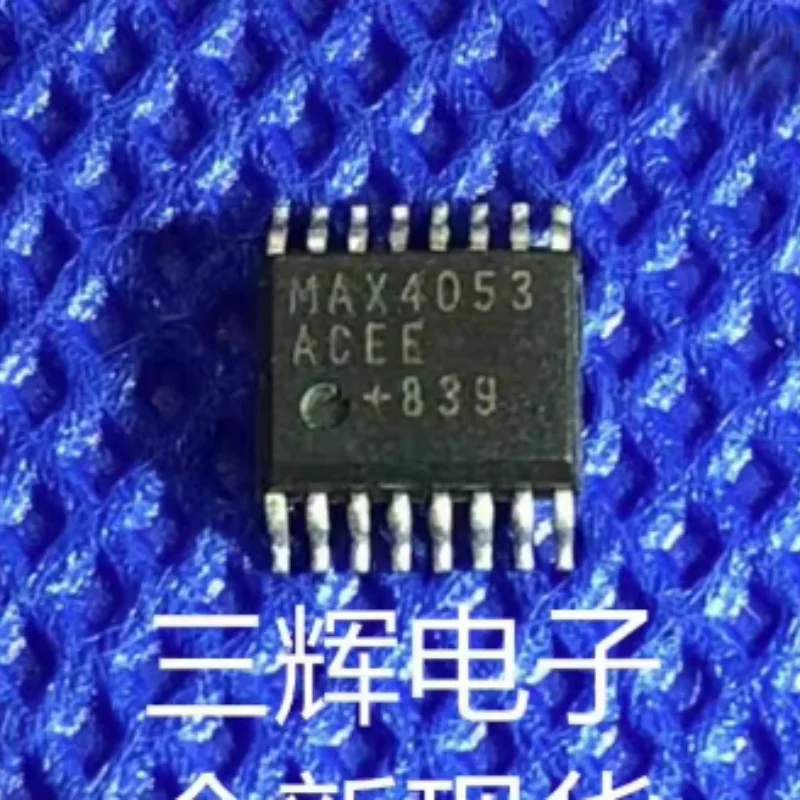 2PCS MAX4053AEEE  Triple SPDT Analog Switch 100Ω Low On Resistance 2V-16V TSSOP-16 Original NewAnalog Devices