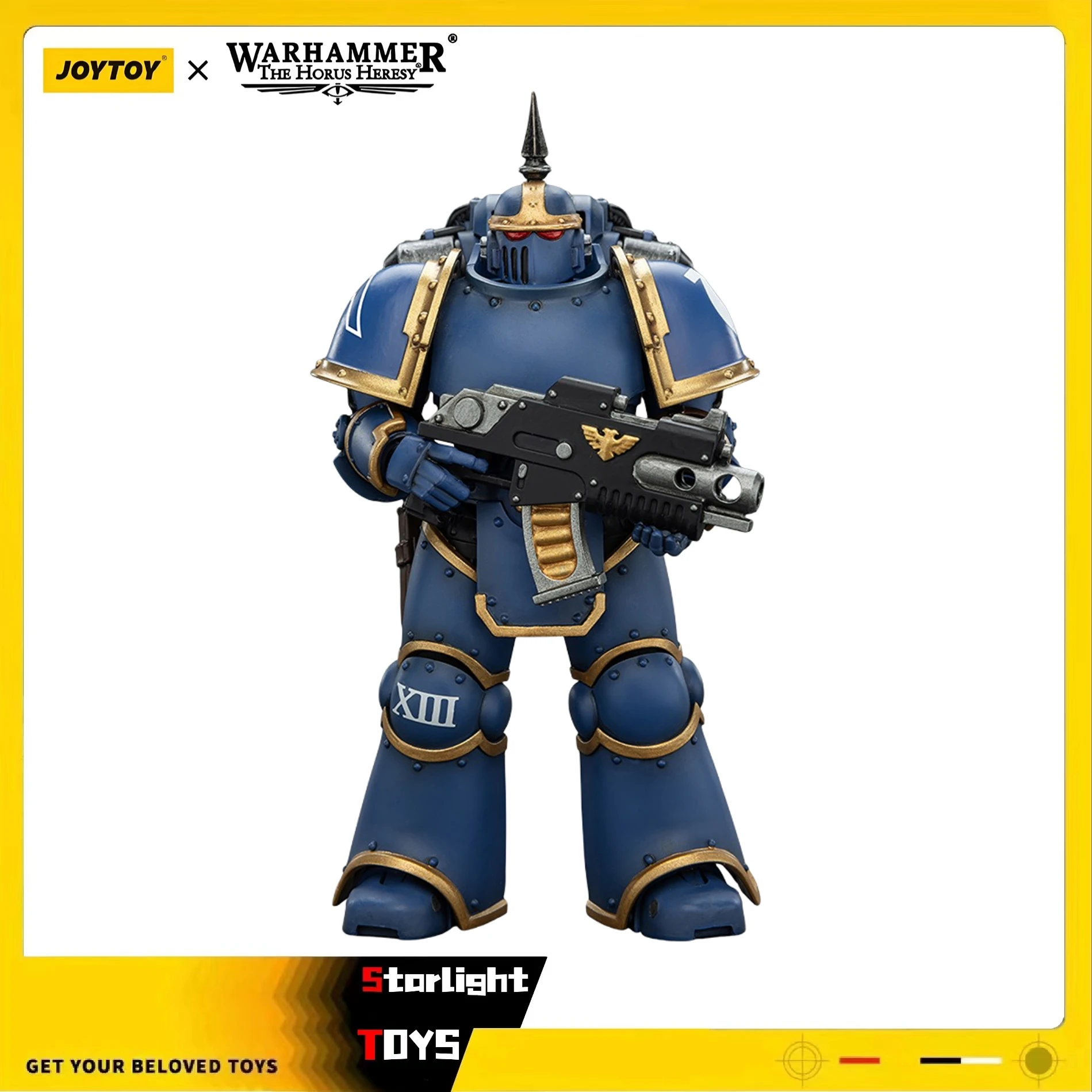 

JOYTOY Warhammer 40K Ultramarines MK lll Тактический легионер 1/18 Фигурка Модель игрушки