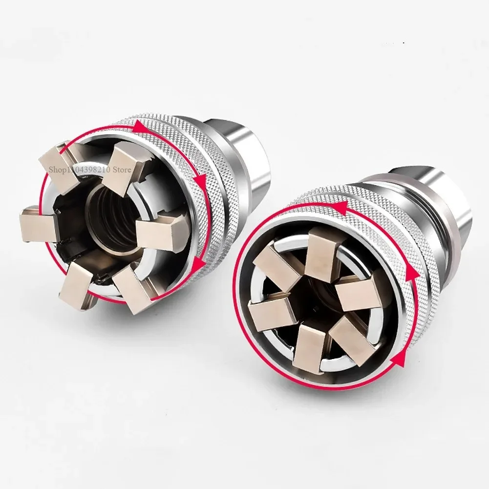 Ferramenta de chave de conversão multifuncional ajustável de manga mágica hexagonal universal para reparo e manutenção doméstica