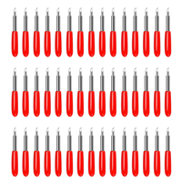 50PCS Replacement Cutting Blades for Cricut Explore Air 2 /Air 3/Maker Expression, 45 Degree Standard Fine Point Blades
