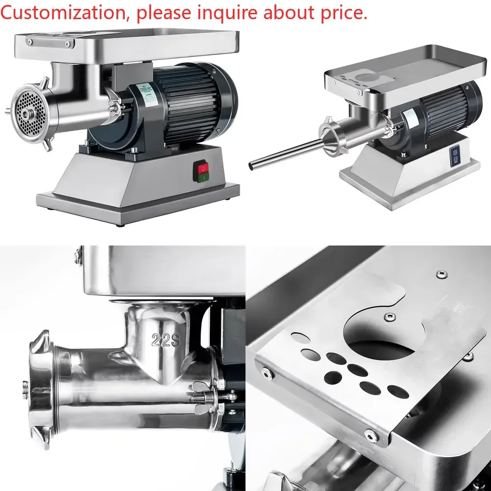 

Italy Electric Commercial Meat Grinder Machine New Condition for Frozen Ground Beef