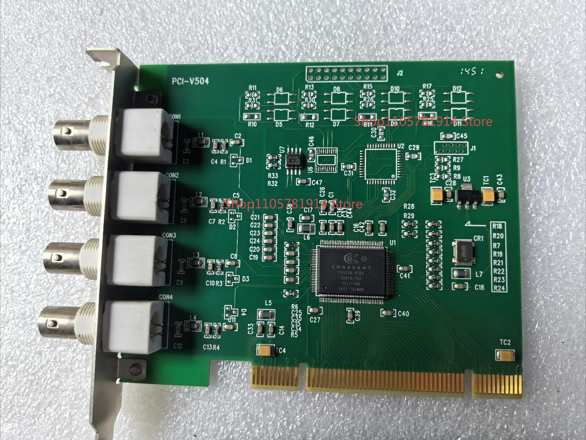 For PCI-V504 Image Capture Card, Original Four-channel Image Capture Card