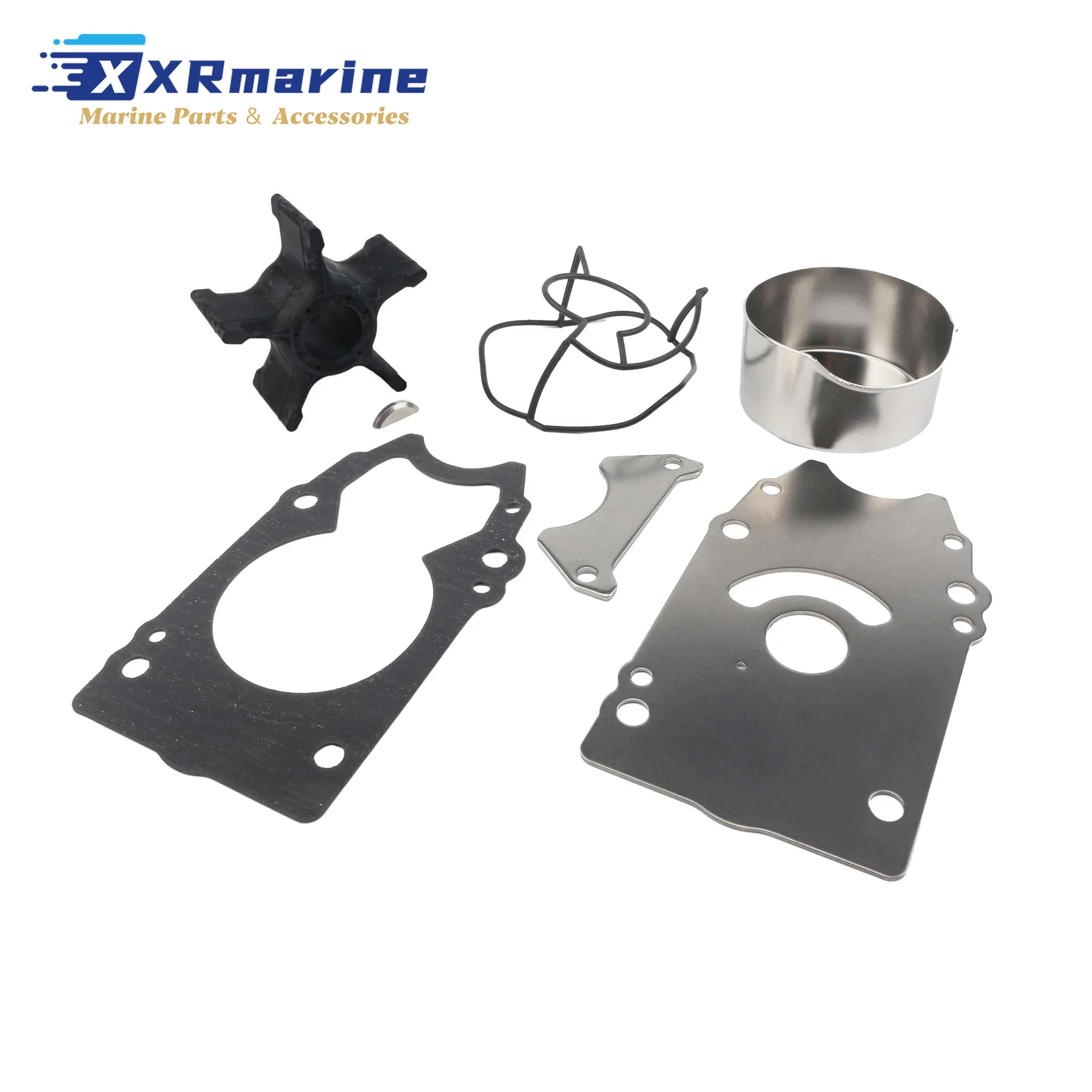 Water Pump Impeller Repair Kit Compatible with Suzuki 4 Stroke 200 225 250 300 HP DF200 DF225 DF250 DF300 Outboard Engines