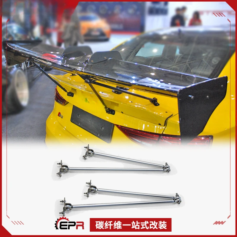 

SAAR Universal Aluminum Alloy GT Large Spoiler Support Rod - FT86/Civic Tie Rod Fixing Part
