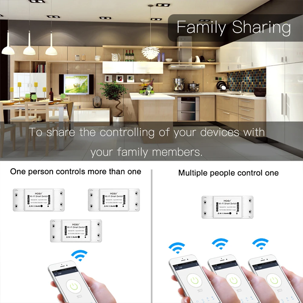 Wifi/bluetooth inteligente interruptor de luz universal disjuntor temporizador vida inteligente app controle remoto sem fio funciona com alexa casa