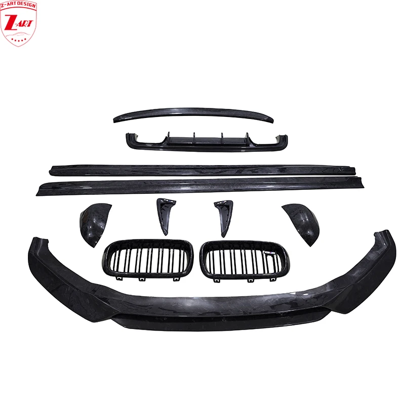 Z-ART EVO F85 Carbon Fiber Aerokit for BMW F85 Carbon Fiber Body Kit for BMW X5M 2013-2019 Carbon Fiber Wind Spoiler Kit