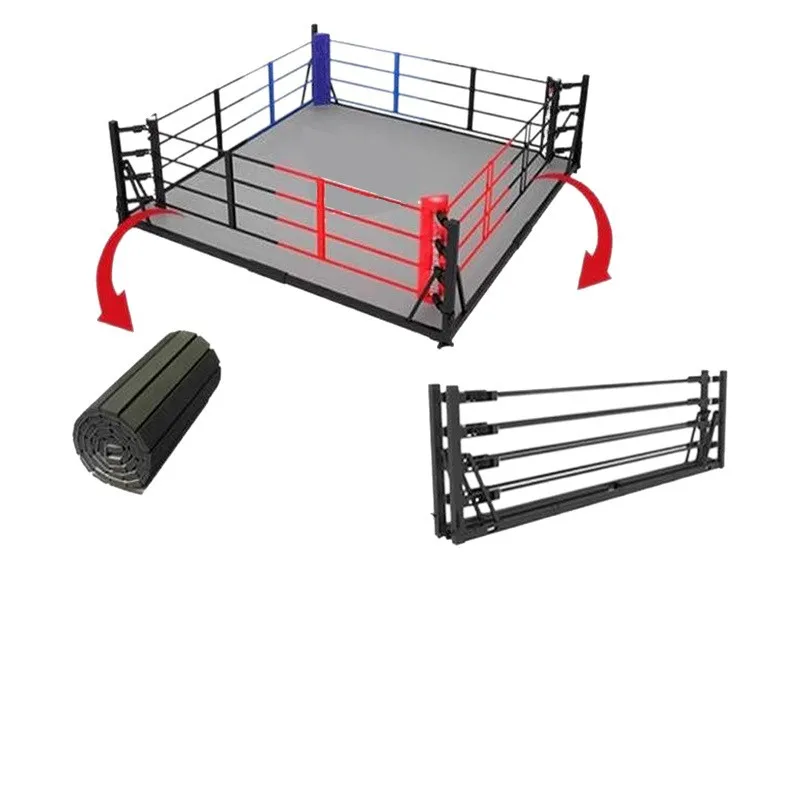 Picture 3: Foldable storage boxing ring, mixed martial arts floor ring, sanda fighting ring