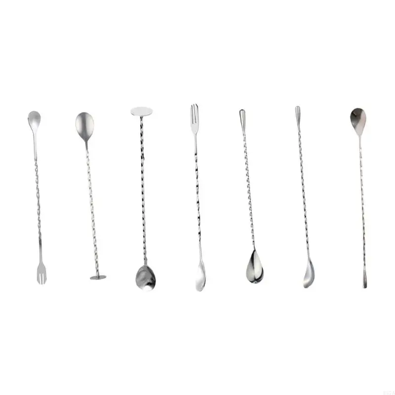 

Long Barwares Spoon With Unseamed Design Utensils For Liquid Mixing Tasks
