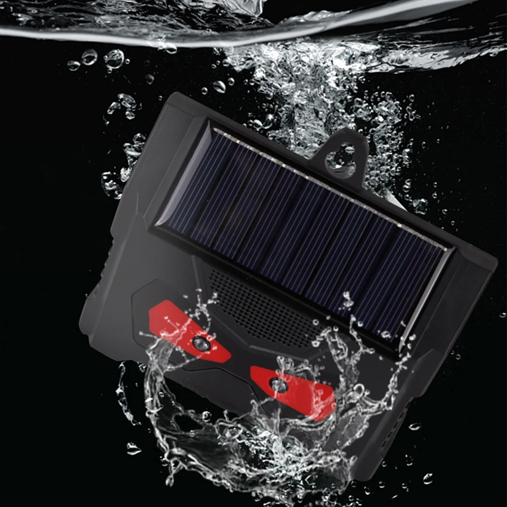 

Ultrasonic Solar Animal Repeller Cat Repellent Outdoor with LED Flashing Light Deer Dog Squirrel Skunk Cat Repellent Devices