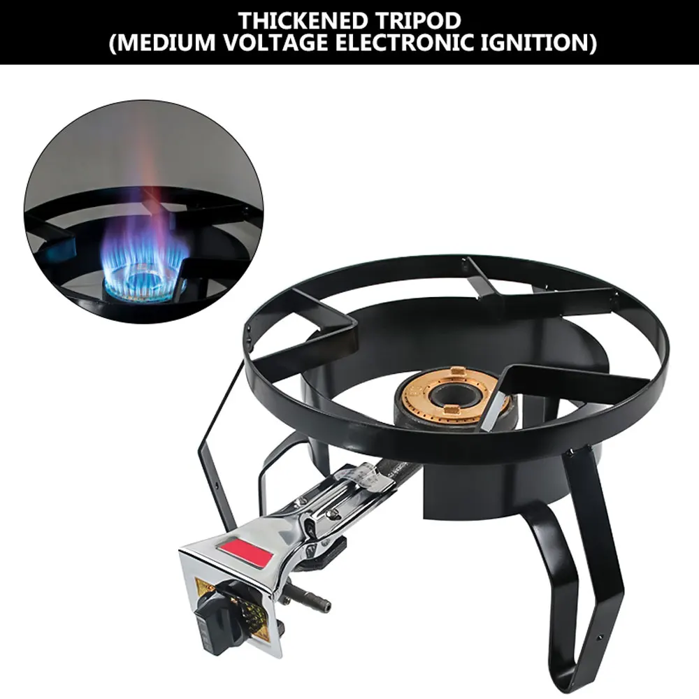 Olla sopera de alta presión con pies, estufa electrónica de bajo voltaje, estufa de gas, estufa de gas licuado, estufa de escritorio