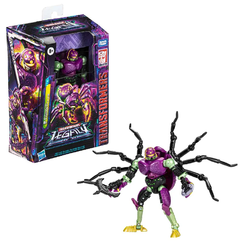 Original Transformers Legacy Series Deluxe Class PREDACON TARANTULAS Transformable Action Figure Model Kit Toys Gifts for Love