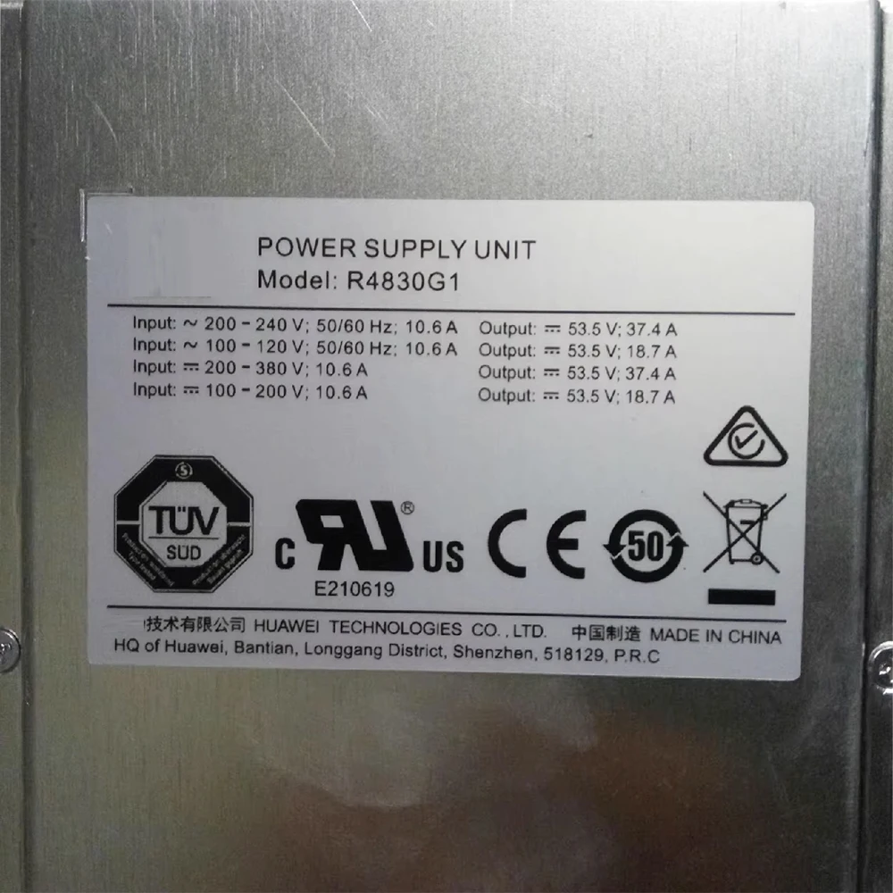 For HUAWEI Power Supply Module 2000W R4830G1 R4830G