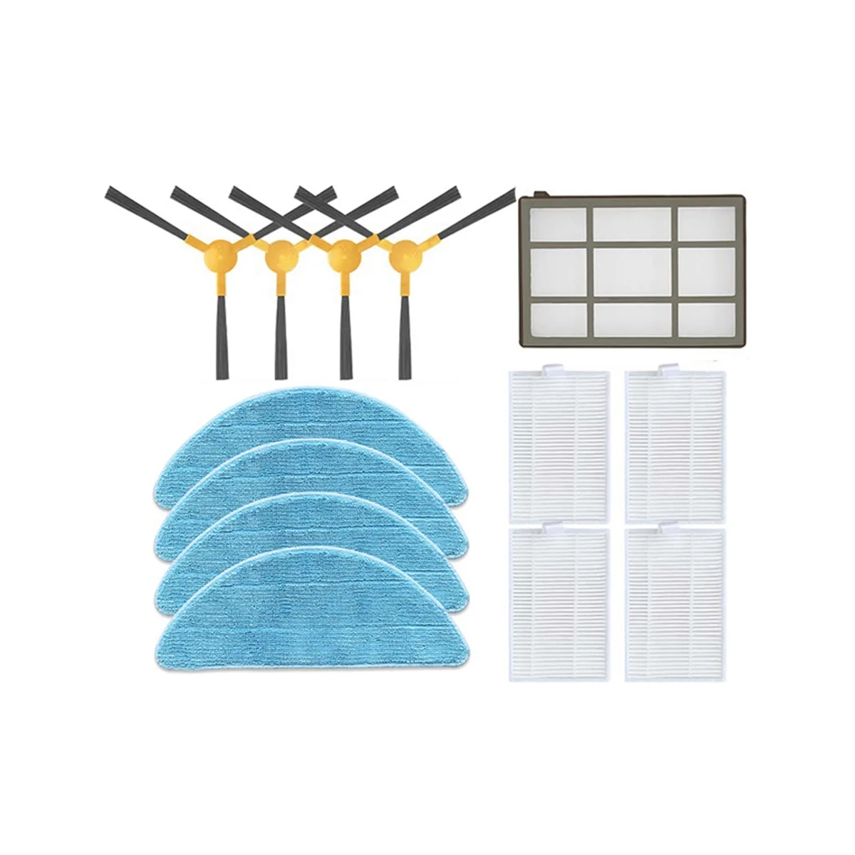 

For GARLYN SR-600 Robot Vacuum Cleaner Side Brush Hepa Filter Mop Pad Primary Filter Spare Parts Accessories