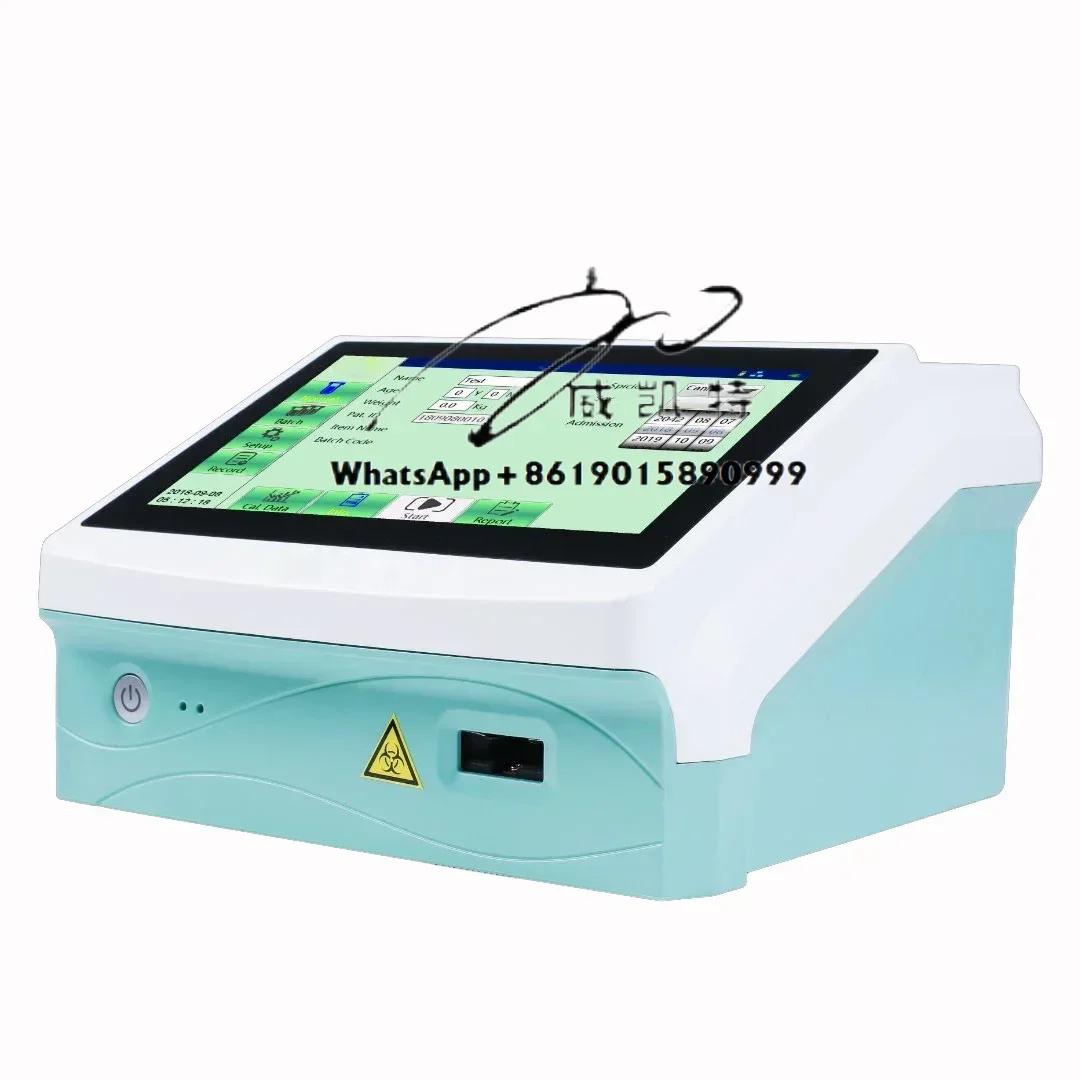 Veterinary Dry Immunofluorescence Quantitative Analyzer Canine Progesteron Test Animal Rapid Test Progesteron Dog Test Machine