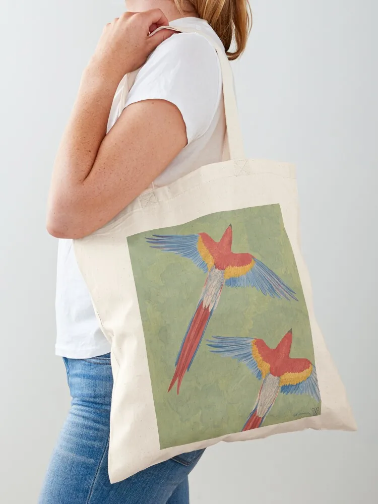 

Macaws Tote Bag cloth bag woman shopper bag women canvas shopper women Lady bags