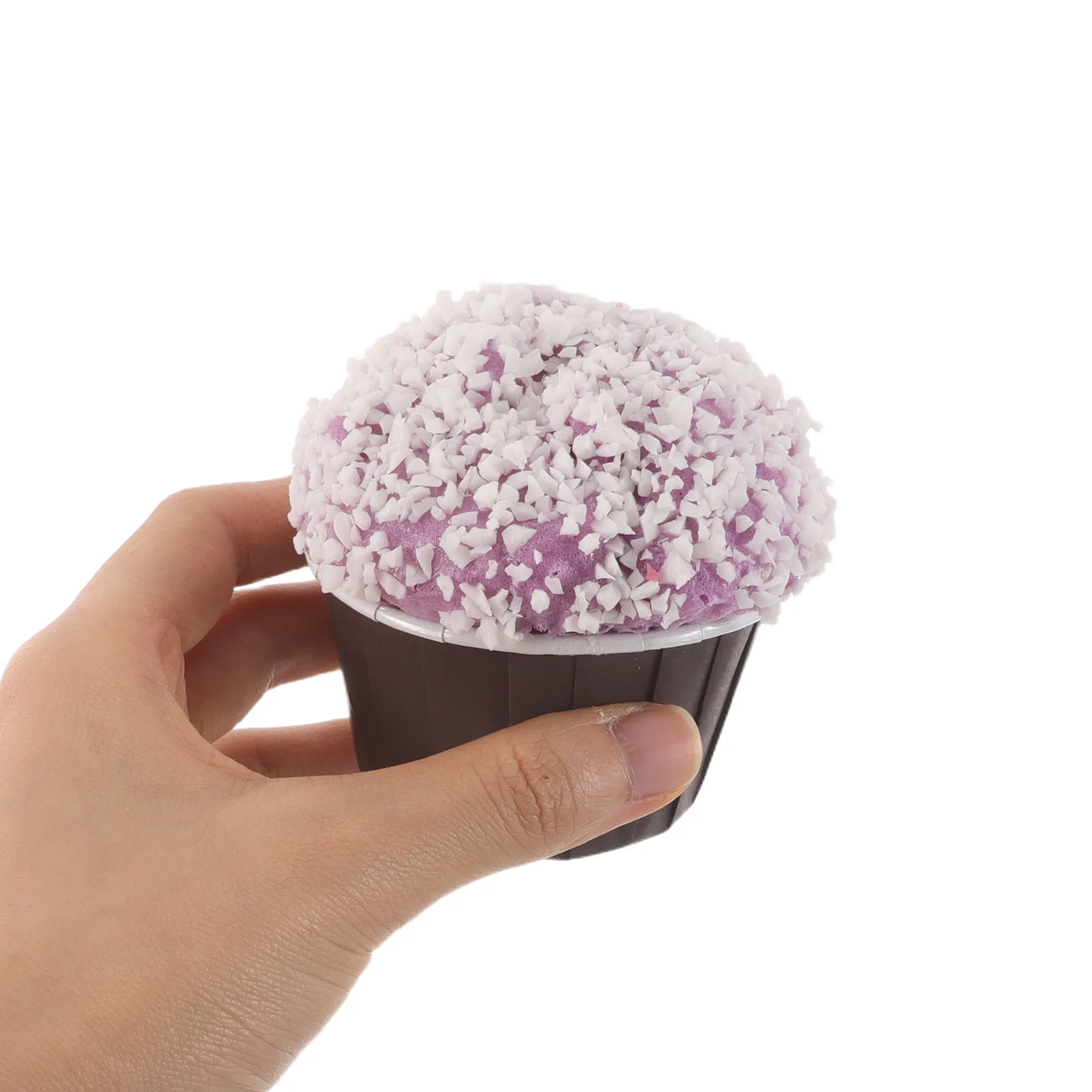 6個入りリアルなフェイクカップケーキ、人工ケーキデコレーション、ディスプレイ、レストラン、結婚式、写真撮影用小道具、フェイクカップケーキ
