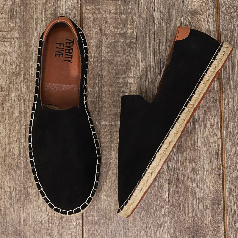 Casual Shoes Popular Espadrilles for Men Classics  Man Espadrilles 2022 Summer New Men's Sneakers Retro Loafers Big Size 2023