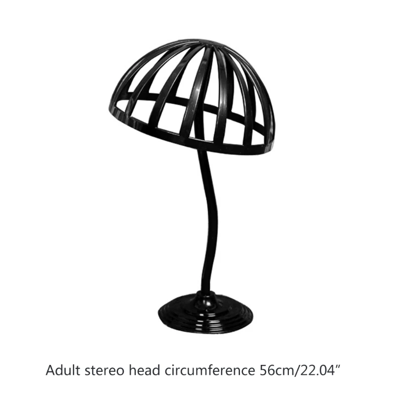 Freestanding Wigs Hat Storage Display Holder Rack Dryer Stand Mannequin for Head Model