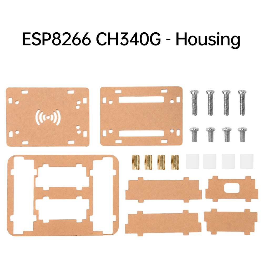 개발 보드 보호 케이스, 투명 쉘 DIY 키트, 데모 보드 액세서리, ESP8266 CP2102 / ESP8266 CH340G