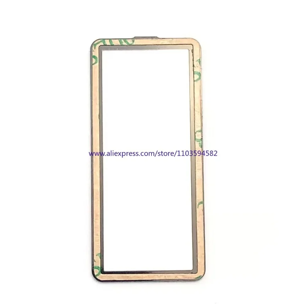 Nuovo per Canon EOS 5D3 5D mark III 5DIII Top Piccolo Display LCD protettivo esterno Schermo Finestra esterna Parti della fotocamera in vetro + Nastro