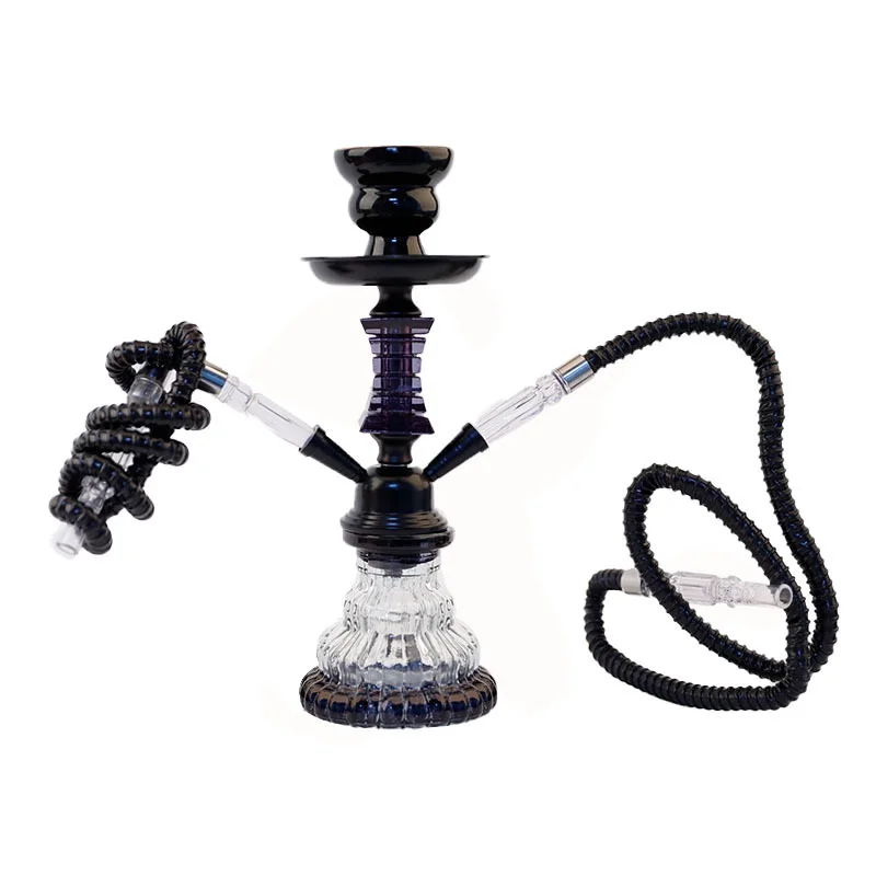 Small double-barreled hookah set -a must for KTV gatherings, enjoy happy hours