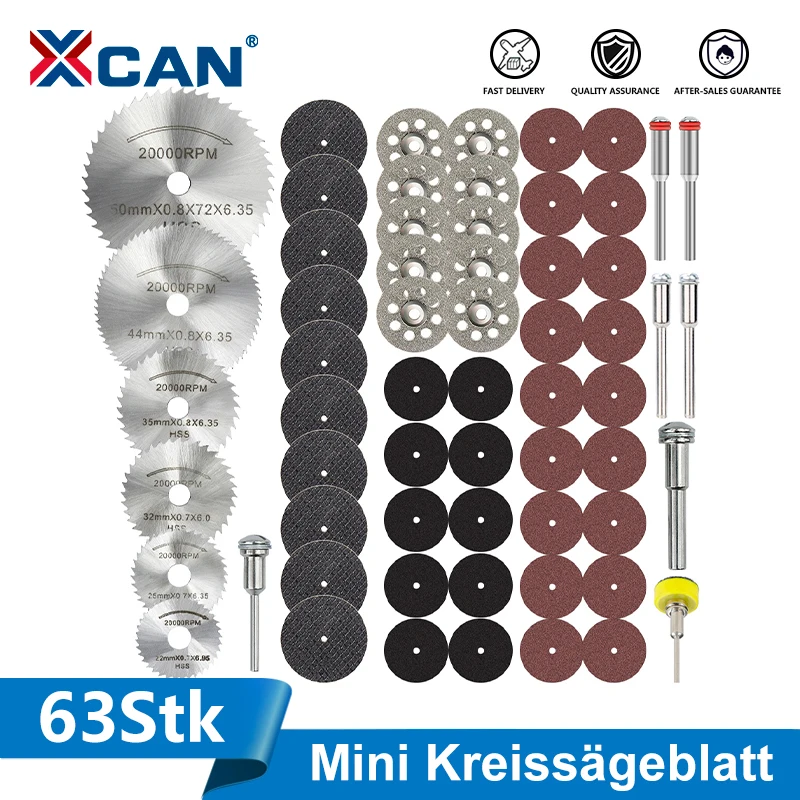 Xcan 63Pcs Cutting …