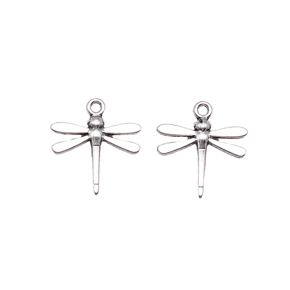Mini Dragonfly Charms Pendant Collection For Minimalist Insect DIY Jewelry Supplies