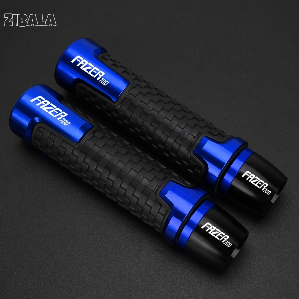 FOR YAMAHA FAZER 700 FAZER700 1986-2023 2022 2021 2020 2019 2018 Universal Handlebar Grips Bar Ends Cap Counterweight Plug Slide