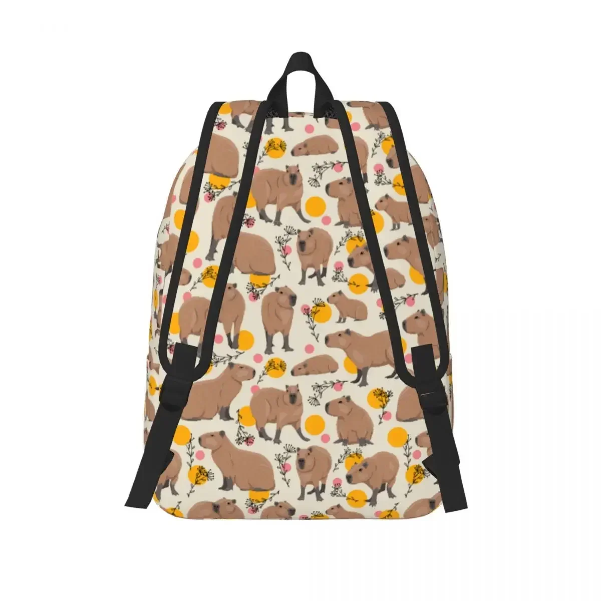 Capibara Zaino per adolescenti Studente sportivo Affari Animali selvatici del Sud America Zaino per uomo Donna Borsa a tracolla per laptop
