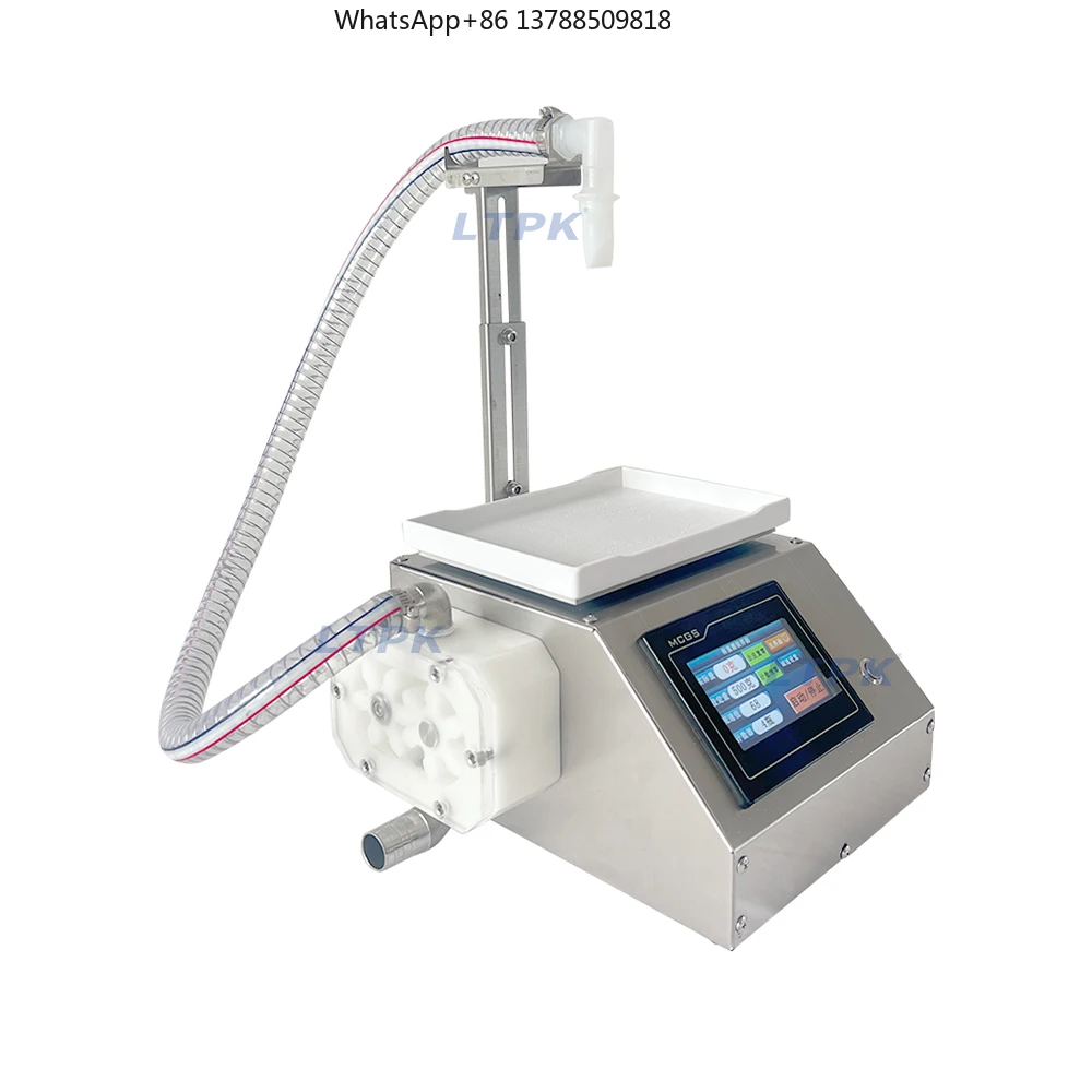 Compact Tabletop Single Head High Precision Gear Pump Liquid Filling Machine for Honey