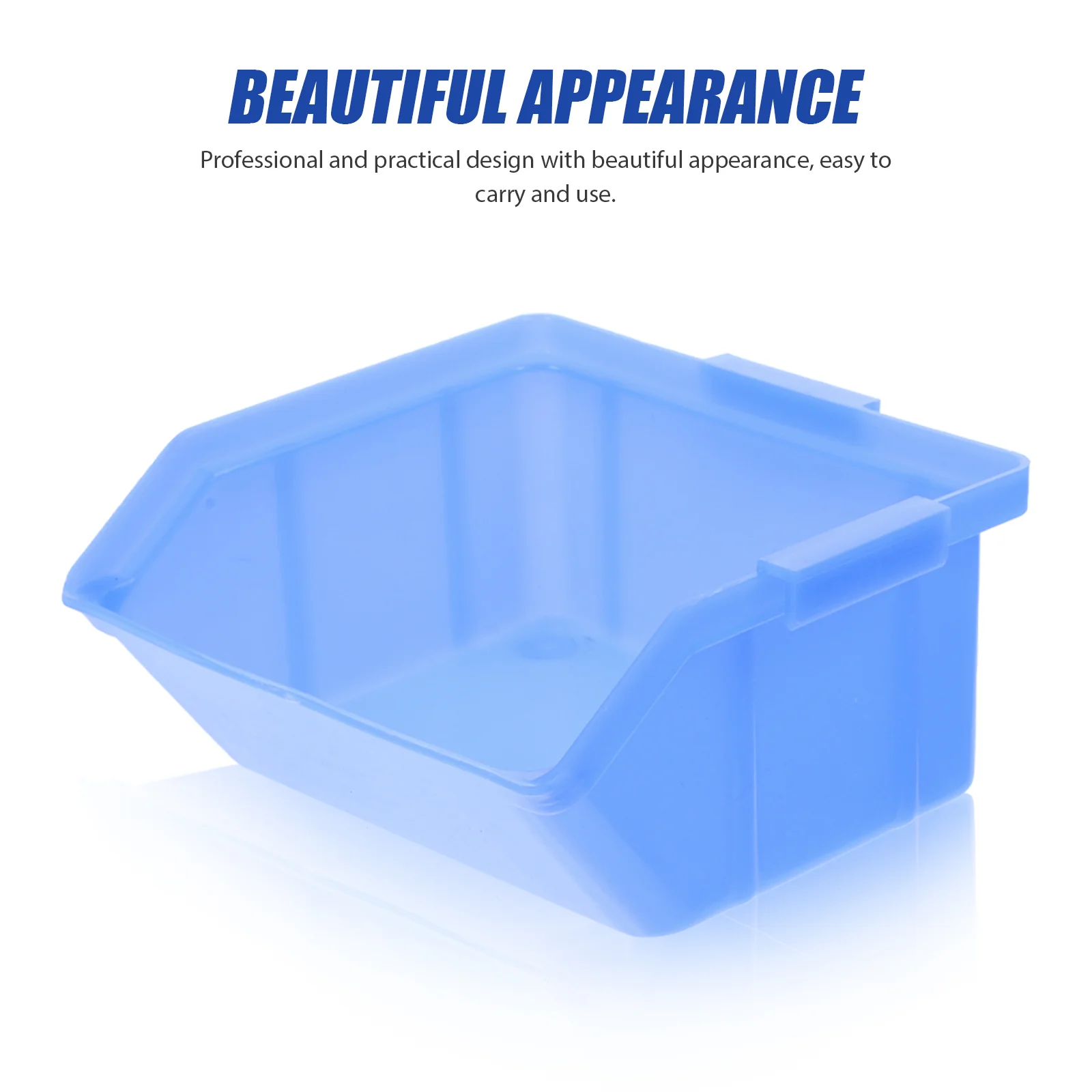 6 Pcs Hardware Accessories Box Parts Storage Warehouse Supplies Tool Small Compact Boxes Bins Containers