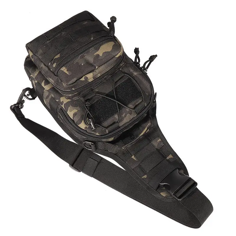 Mochila de senderismo y Trekking, bolso de hombro táctico deportivo para escalada, Campamento, caza, mochila de día, pesca al aire libre, mochila militar para el pecho
