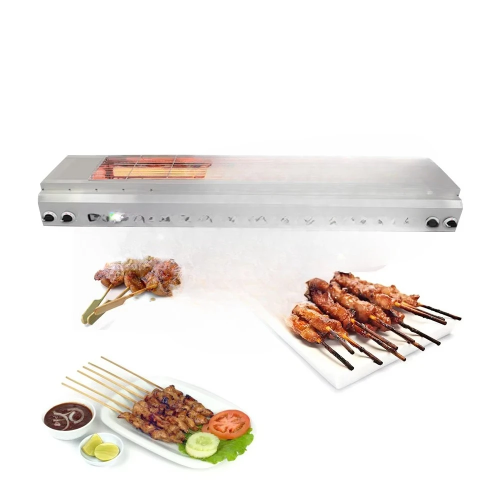 Outdoor Garden Stainless Steel Grill Multifunctional BBQ BBQ Steak Smokeless Electric Grill