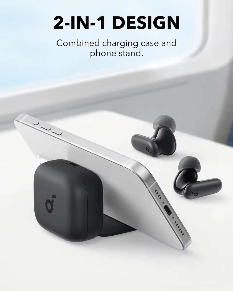 אוזניות Soundcore Anker P30i/R50iNC עם ביטול רעשים, 45 שעות סוללה, אוזניות אלחוטיות Bluetooth, אוזניות TWS