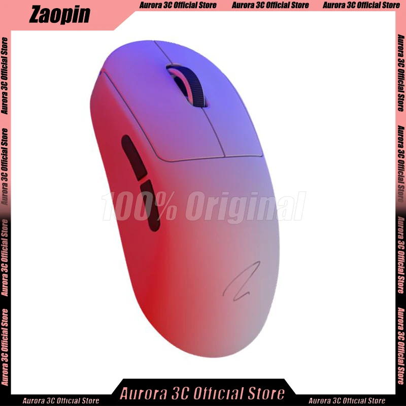 

Zaopin Z2 Gaming Mouse 4k Wireless Gamer Mouse 3 Mode 6Gear Paw3395 DPI 65g Lightweight Gaming Mice For Pc Laptop Mac Accessory