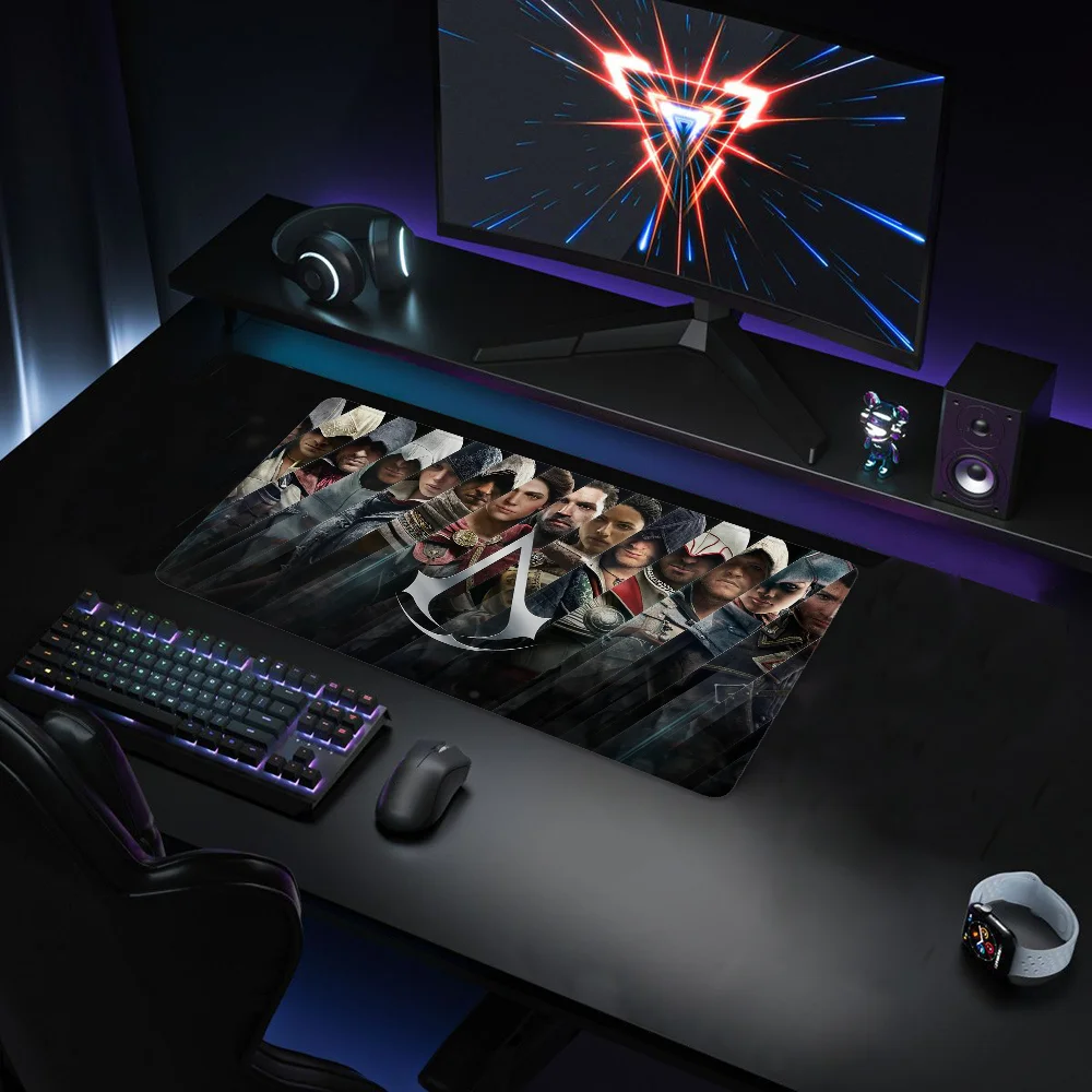 Big Mouse Pad Gaming Accessories Xxl Extended Pad Mouse Mat Office Rug A-assassins Creeds Computer Desk Accessories Mouspad Mats