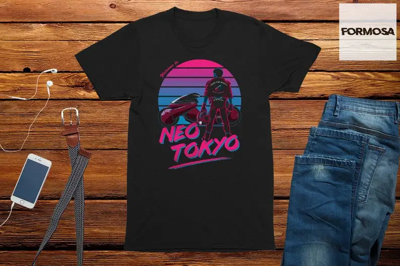 

Welcome To Neo Tokyo T-Shirt Mens anime and gaming t shirt, funny men's tshirt