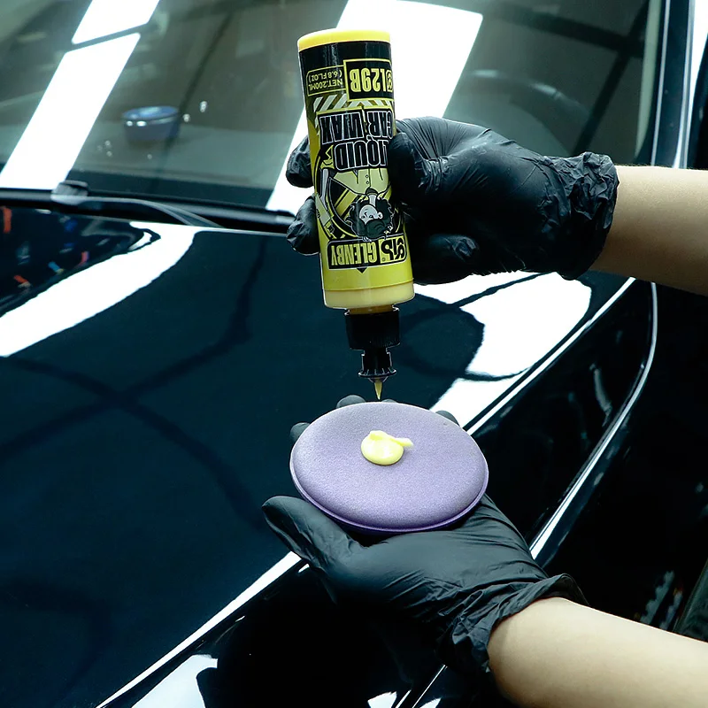 Glenby Liquid Car Wax Ultimate Polish, High Gloss Car Polish, Restore & Protect Car Paint with Mirror Shine
