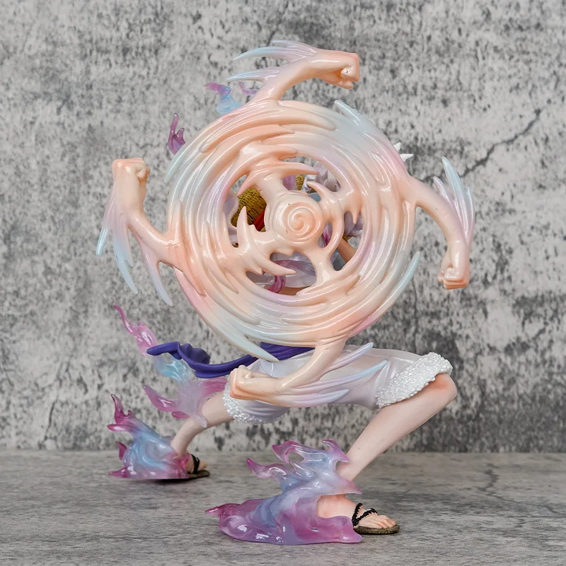 19cm New ONE PIECE Anime Figure Luffy Fist Peripheral PVC Model Collect Statue Desktop Decoration Ornaments Birthday Gifts Toys