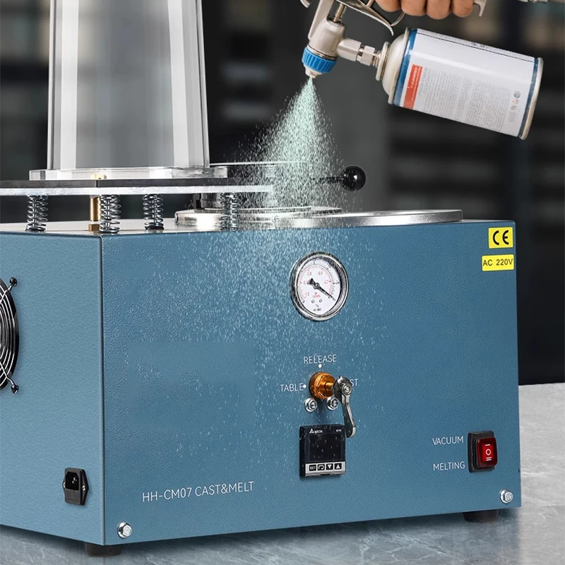 Three-in-One Jewelry Monolithic Casting Machine Vacuum-Assisted Mold-Removal and Wire-Extraction Machine Plaster Mold Gold-Plati