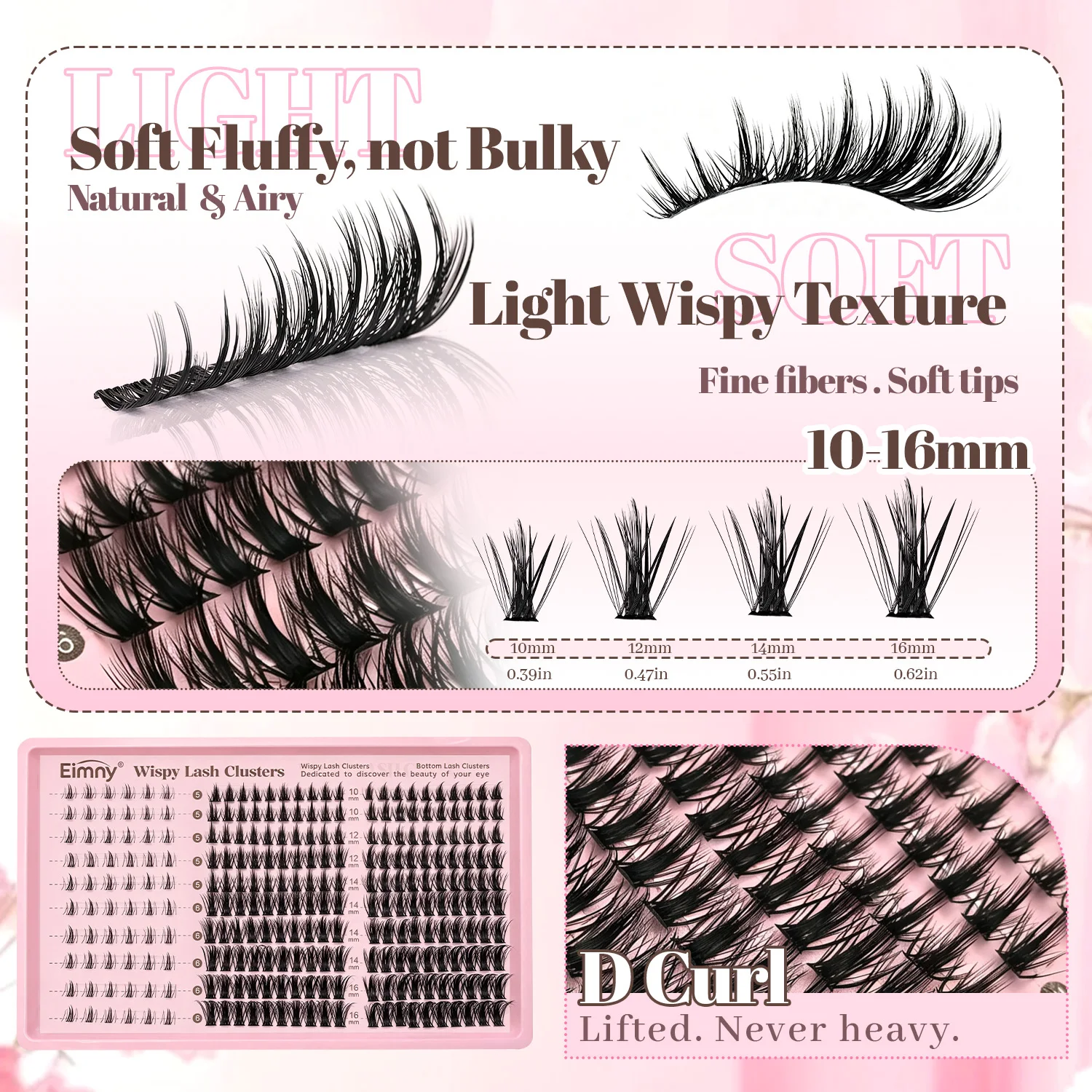 EIMNY Anime Lash Cluster Thick - Anime Cosplay Thick avis et prix
