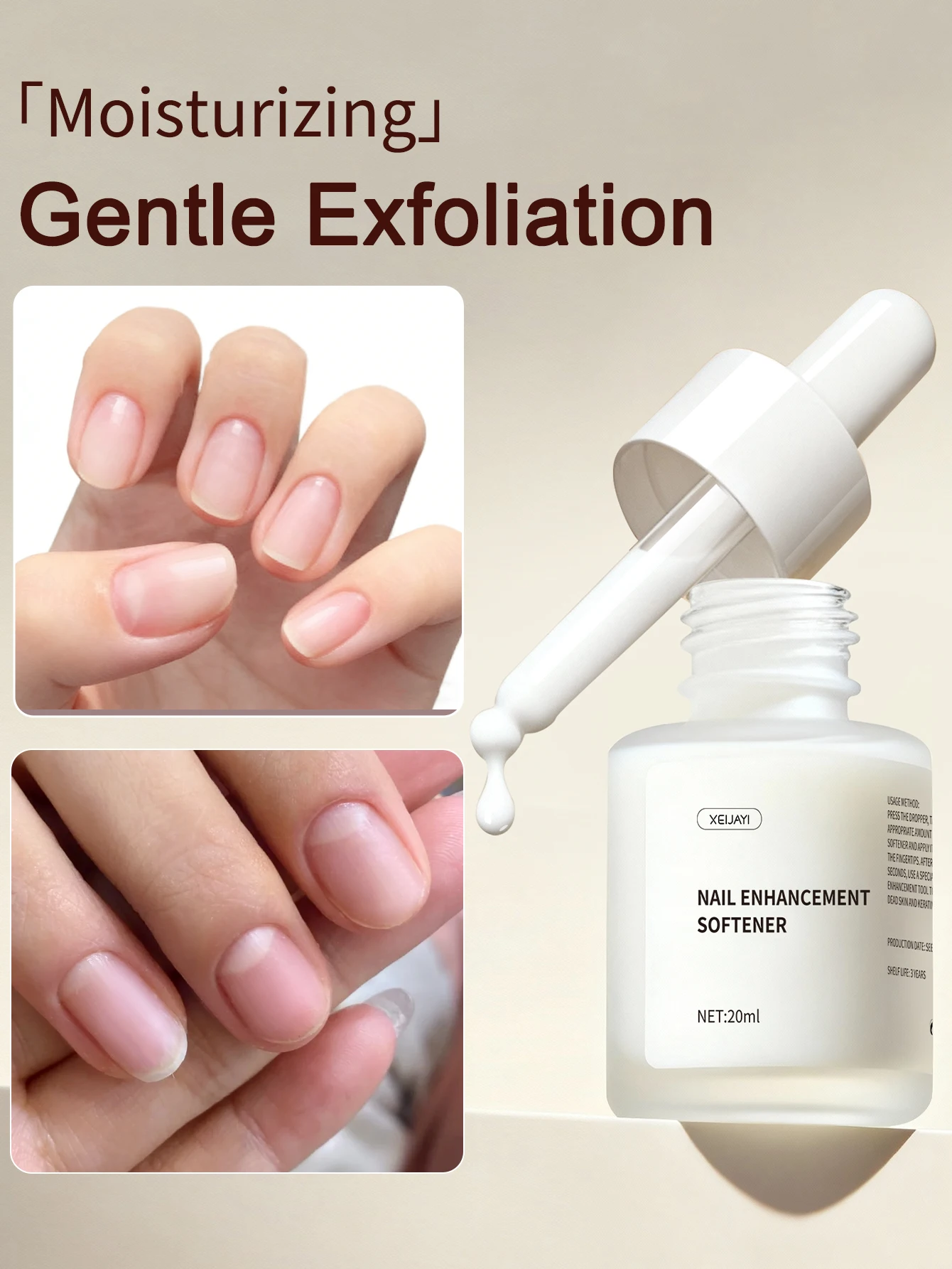 1Pc 20Ml Nail Enhancement Softener Cuticle Softener Plant Nails Nourishing Treatments For Cuticle Moisturizing Anti-barb Nail view 4
