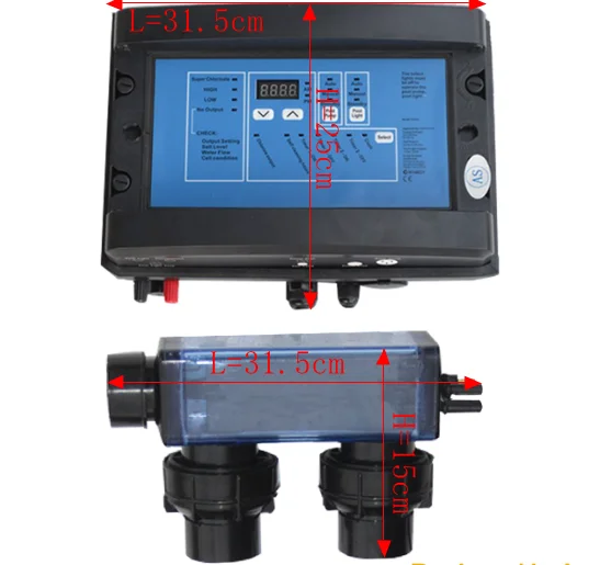 

Дезинфицирующее оборудование для системы X50CL, оптовая продажа с завода, для бассейна, солевой хлоратор генератор