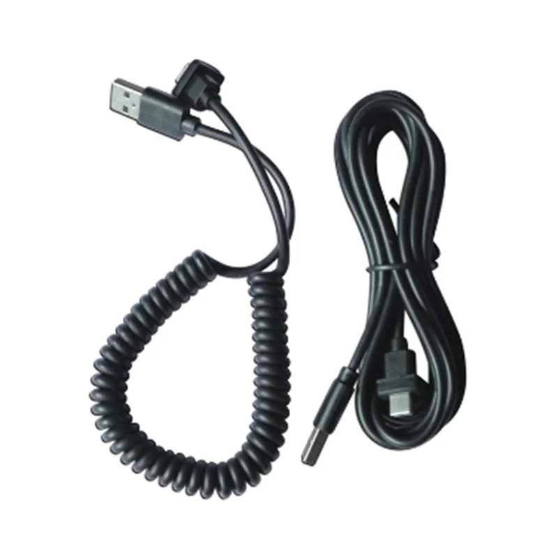 Y19A لـ SJCAM SJ10 Pro SJ10X SJ11 طقم إطارات مع كابل شحن دراجة نارية يدعم التسجيل أثناء الشحن