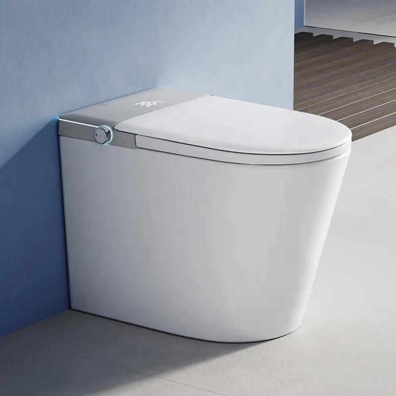 

Автоматический сифон для смыва, напольный интеллектуальный унитаз Sanitary Wares Smart WC с беспроводным пультом дистанционного управления