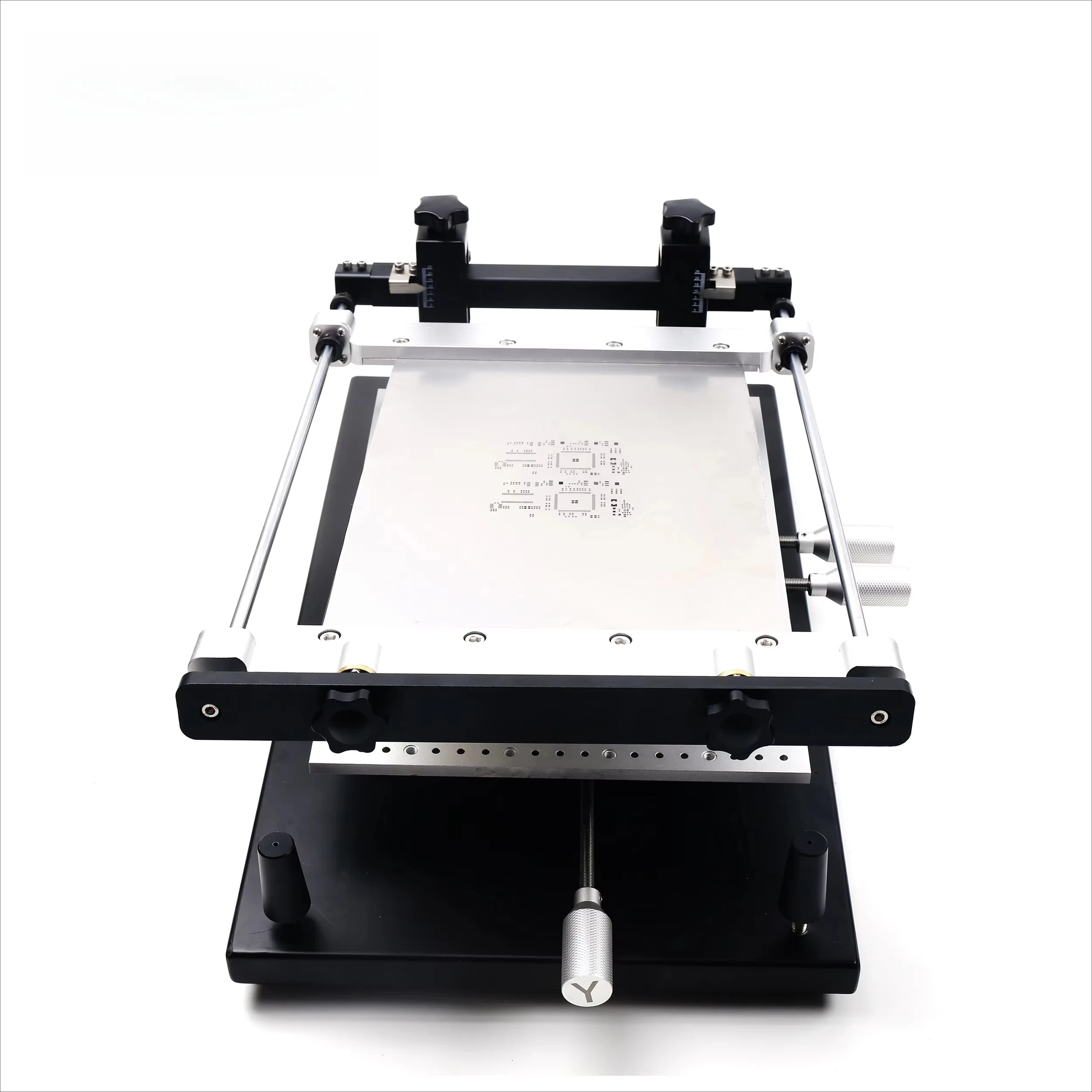 

Manual PCB Silk Screen Printing Machine for All Sizes Hand-printed Silk Screen PCB FP2636 Support Frameless Stencil
