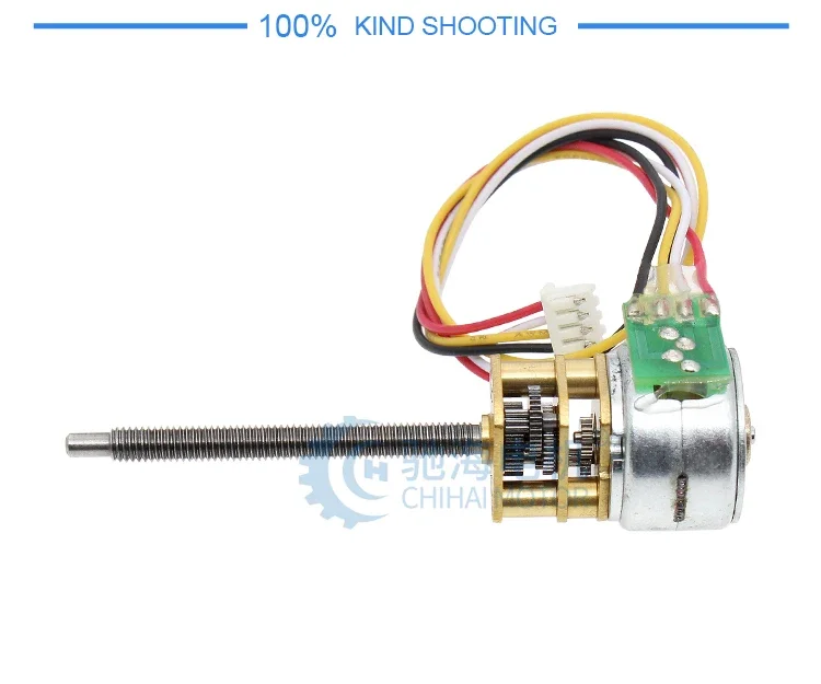 Chihai Motor CHS-GM12-15BY-50-33.6 M3 Ratio 50  2 Phase 4 Wire Stepper Motor for Robot DIY