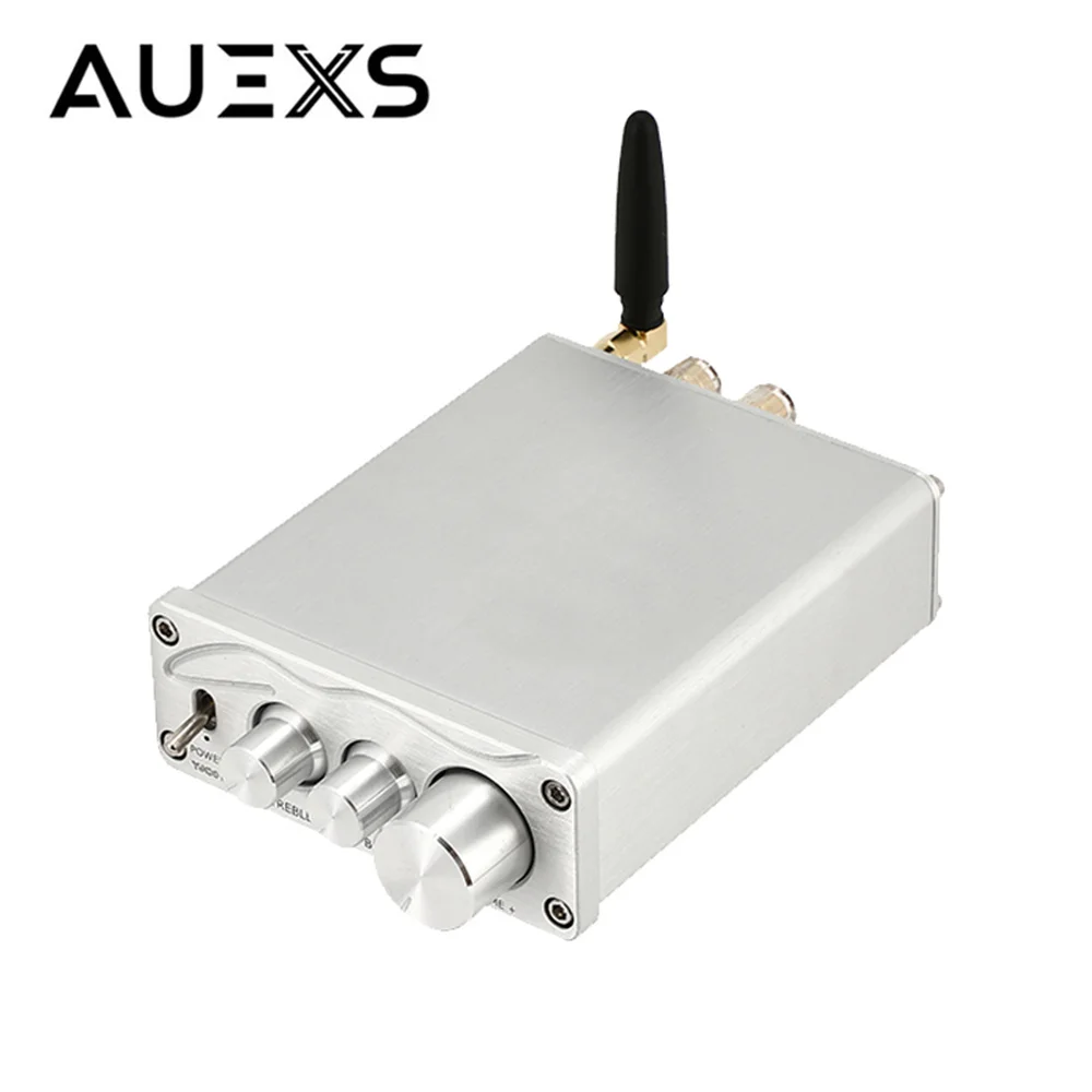 

AUEXS 80w*2 MA12070 2.0 Digital Amplifier Bluetooth 5.0 Treble Bass Adjustable High Power HIFI Amplifier Audio Stereo Amp