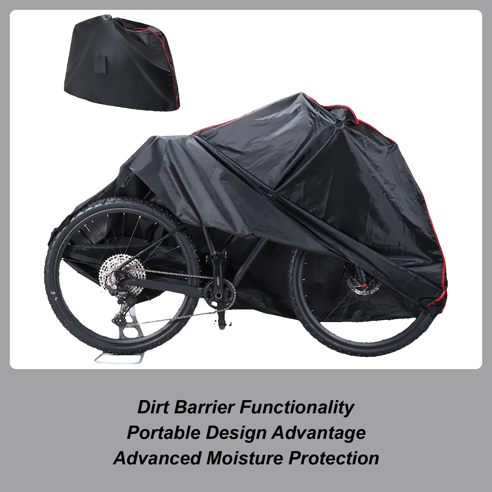 

Anti Raining Waterproof Bike Covers Heavy Duty Vehicle Shelter Outdoor Motorcycle Cover For Winter Long-Distance Travel School